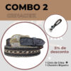 Combo2 Cinto CrinaChik 2020-19 + Chaveiro Biqueira 2021-03